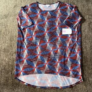 LuLaRoe Irma Shirt Size M